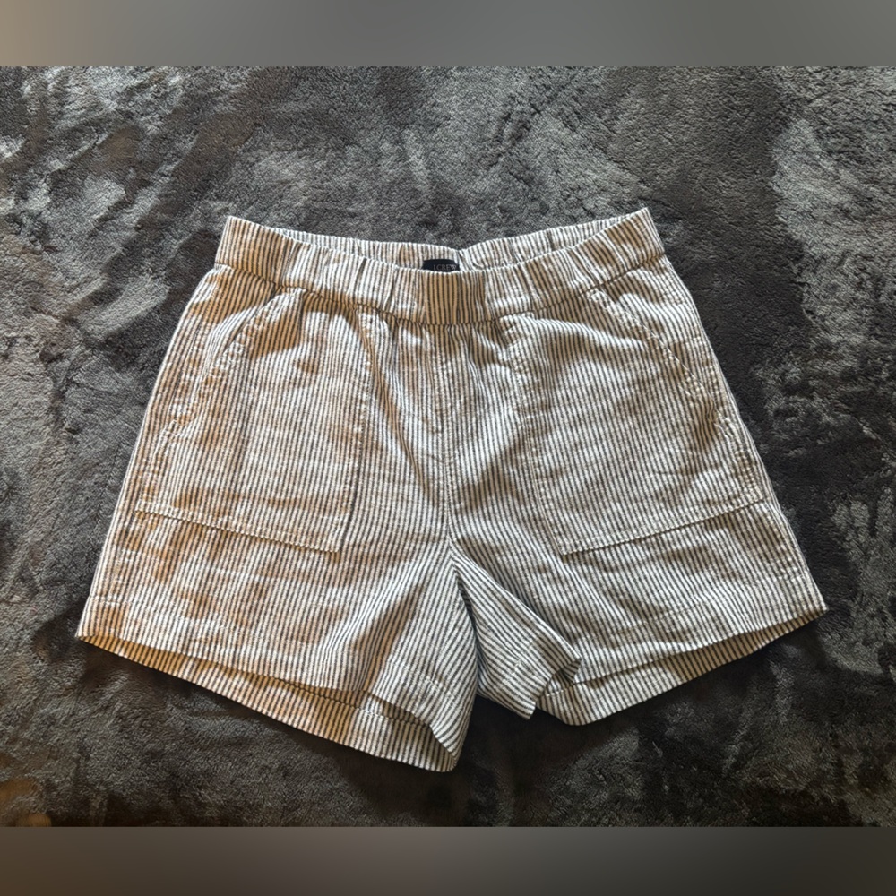 J Crew Linen Shorts— XS